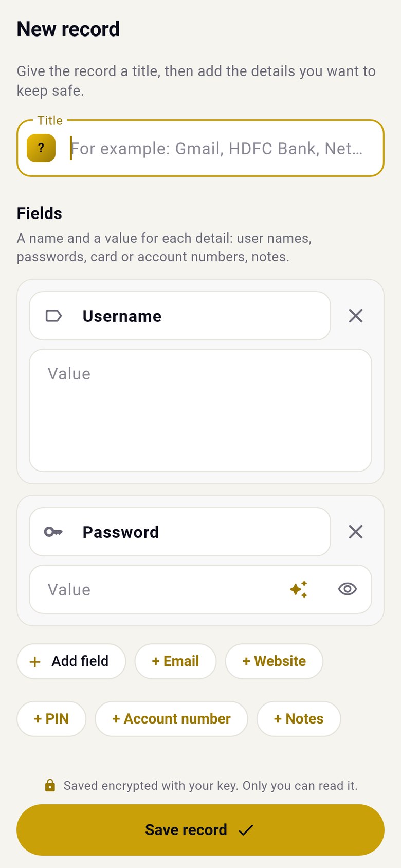 !Locker screenshot