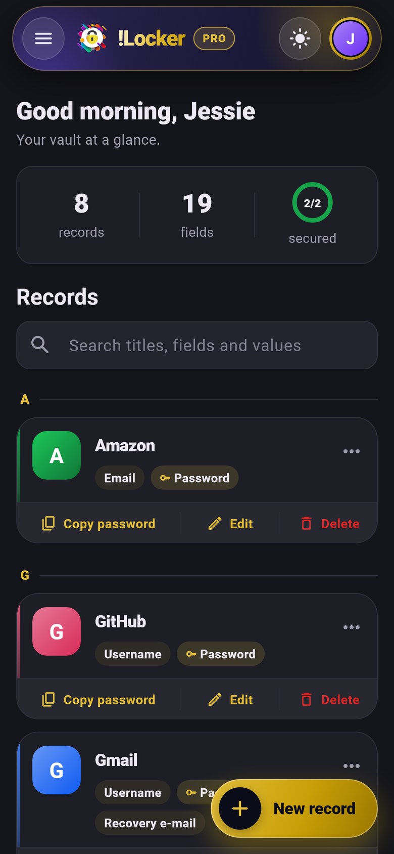 !Locker screenshot